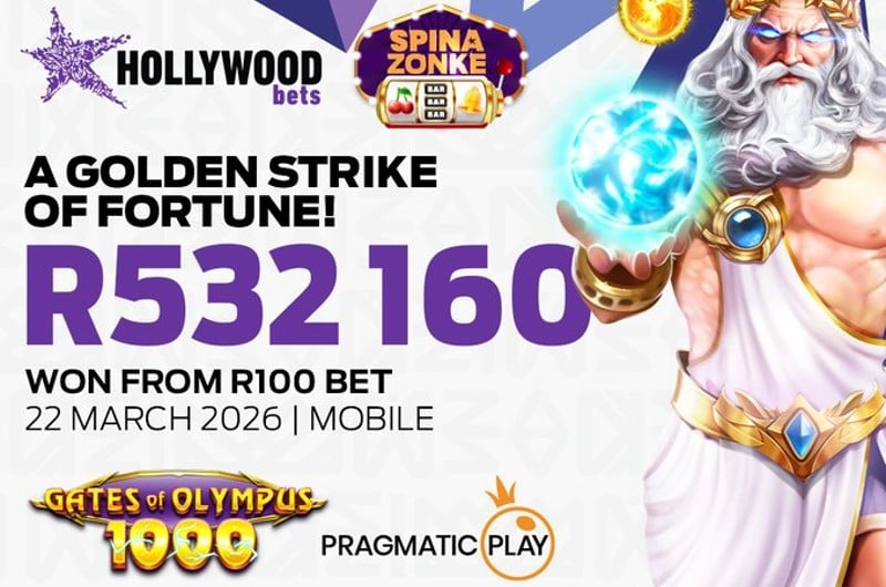 R532K Hollywoodbets Slot Win